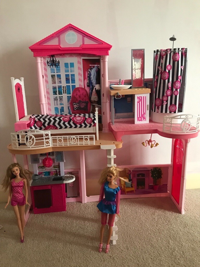 barbie caravan argos